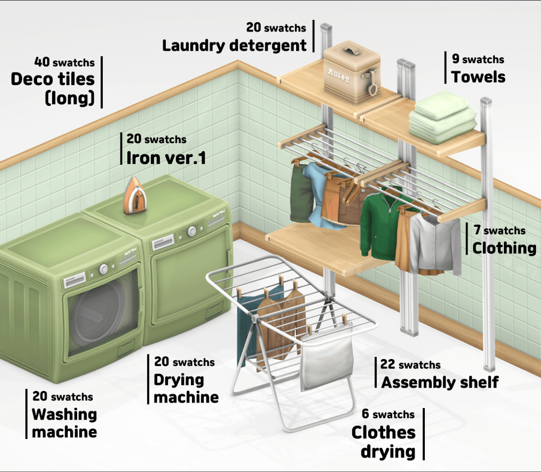 Галерея мода Набор для прачечной JOMO Laundry #2